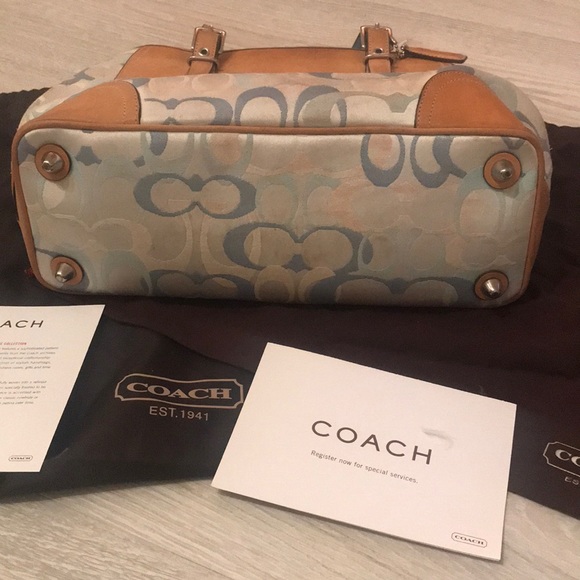 Coach Signature Collection Satchel - Picture 5 of 5